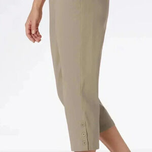 Appleseed Brown Khaki Capri Size 12